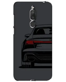 Чехол для Meizu M6T (Meilan 6T) с картинкой «Задняя часть Audi — арт»