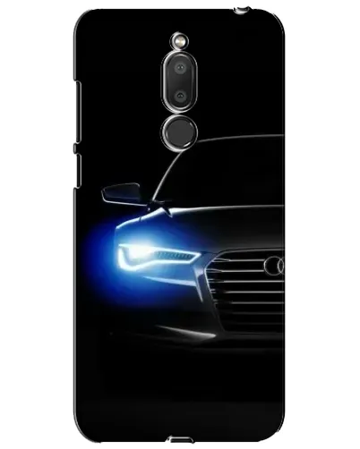 Чехол для Meizu M6T (Meilan 6T) с картинкой «Неоновый взгляд Audi»