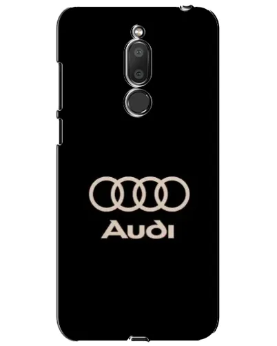 Чехол для Meizu M6T (Meilan 6T) с картинкой «Audi — золотой логотип»