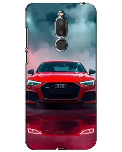 Чехол для Meizu M6T (Meilan 6T) с картинкой «Audi RS — красный стиль»