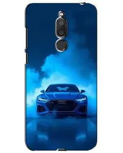 Чехол для Meizu M6T (Meilan 6T) с картинкой «Audi — голубая энергия»