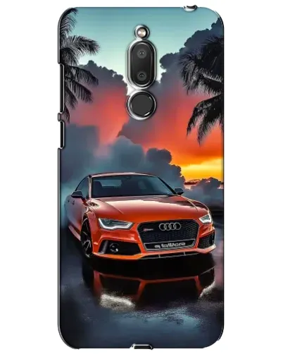 Чехол для Meizu M6T (Meilan 6T) с картинкой «Audi — закат»