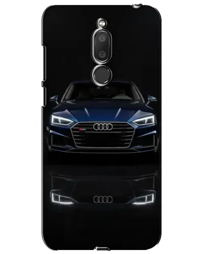 Чехол для Meizu M6T (Meilan 6T) с картинкой «Audi — ночное отражение»