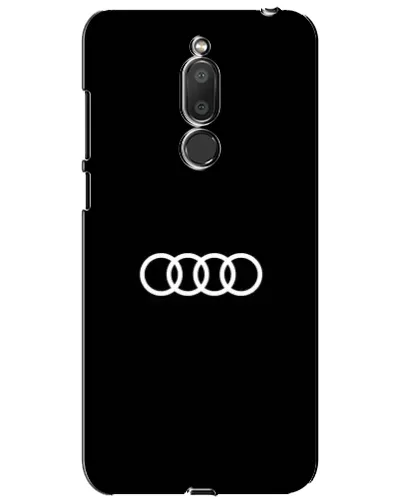 Чехол для Meizu M6T (Meilan 6T) с картинкой «Audi White Logo»