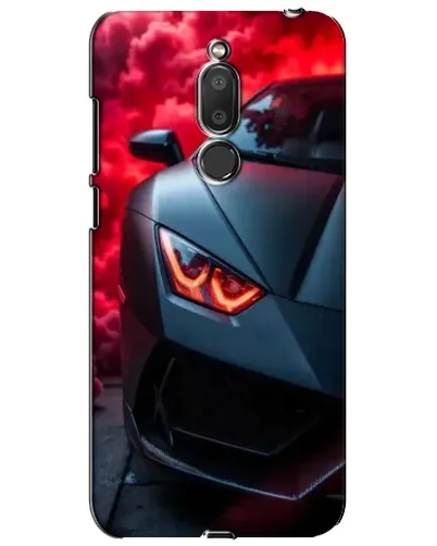 Чехол для Meizu M6T (Meilan 6T) с картинкой «Lamborghini красное сияние»
