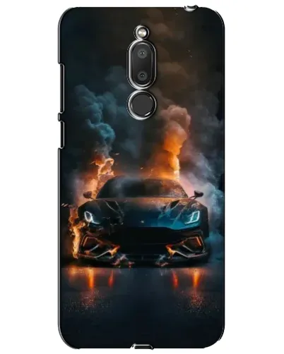 Чехол для Meizu M6T (Meilan 6T) с картинкой «Lamborghini дымная эстетика»