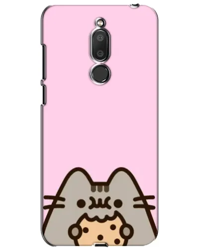 Чехол для Meizu M6T (Meilan 6T) с картинкой «Pusheen и печенье»