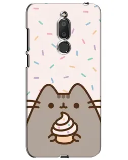 Чехол для Meizu M6T (Meilan 6T) с картинкой «Пушин с кексом» Чехол для Meizu M6T (Meilan 6T) с картинкой «Пушин с кексом»