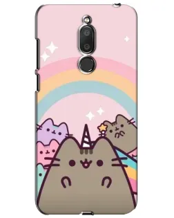 Чехол для Meizu M6T (Meilan 6T) с картинкой «Единорог Pusheen» Чехол для Meizu M6T (Meilan 6T) с картинкой «Единорог Pusheen»