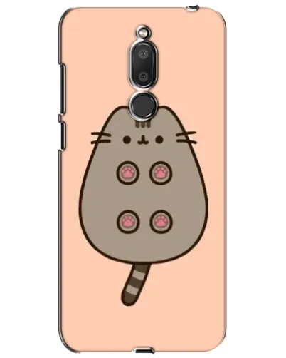 Чехол для Meizu M6T (Meilan 6T) с картинкой «Пушин пузиком кверху»