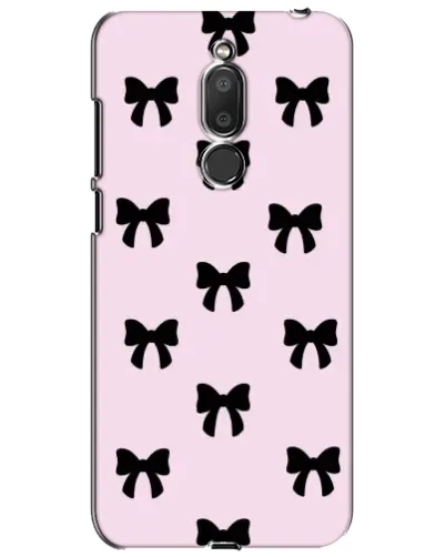 Чехол для Meizu M6T (Meilan 6T) с картинкой «Черные банты Coquette» Чехол для Meizu M6T (Meilan 6T) с картинкой «Черные банты Coquette»