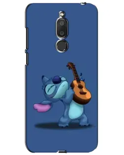 Чехол для Meizu M6T (Meilan 6T) с картинкой «Стич с укулеле»