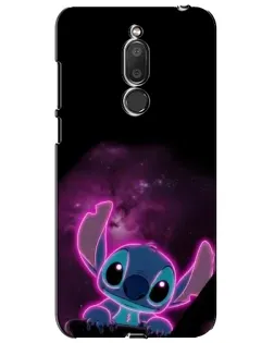 Чехол для Meizu M6T (Meilan 6T) с картинкой «Неоновый Stitch»