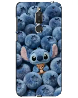Чехол для Meizu M6T (Meilan 6T) с картинкой «Стич и голубика»