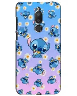 Чехол для Meizu M6T (Meilan 6T) с картинкой «Паттерн со Стичем»