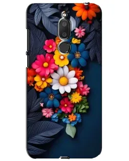 Чехол для Meizu M6T (Meilan 6T) с картинкой «Цветочная феерия»
