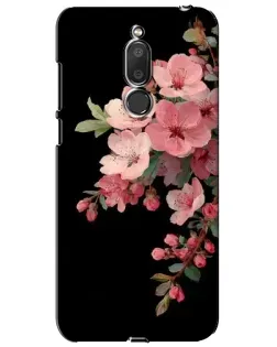 Чехол для Meizu M6T (Meilan 6T) с картинкой «Розовая ветка сакуры»
