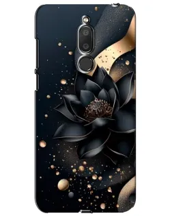 Чехол для Meizu M6T (Meilan 6T) с картинкой «Черный лотос»