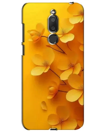 Чехол для Meizu M6T (Meilan 6T) с картинкой «Золотые лепестки»