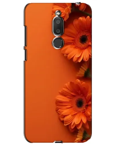 Чехол для Meizu M6T (Meilan 6T) с картинкой «Оранжевые герберы»