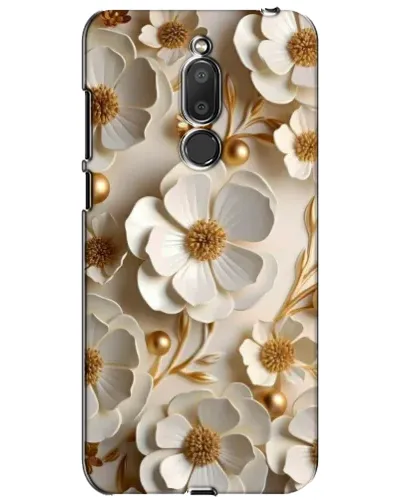 Чехол для Meizu M6T (Meilan 6T) с картинкой «Белие бумажние  цвети»