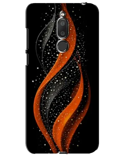 Чехол для Meizu M6T (Meilan 6T) с картинкой «Огненная звездная волна»