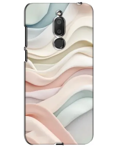 Чехол для Meizu M6T (Meilan 6T) с картинкой «Пастельные нежные волны»