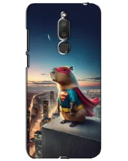Чехол для Meizu M6T (Meilan 6T) с картинкой «Капи-мен супергерой»