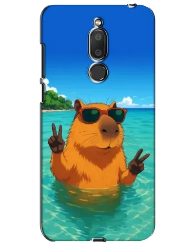 Чехол для Meizu M6T (Meilan 6T) с картинкой «Морская капибара» Чехол для Meizu M6T (Meilan 6T) с картинкой «Морская капибара»
