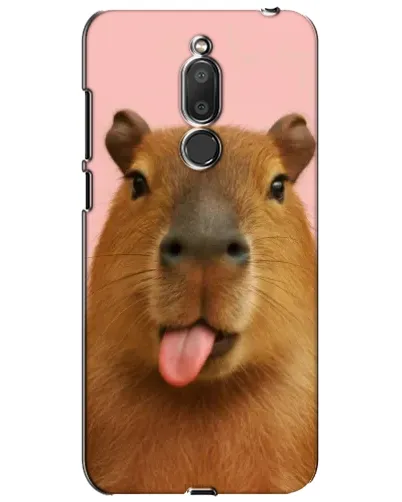 Чехол для Meizu M6T (Meilan 6T) с картинкой «Капибара с языком» Чехол для Meizu M6T (Meilan 6T) с картинкой «Капибара с языком»