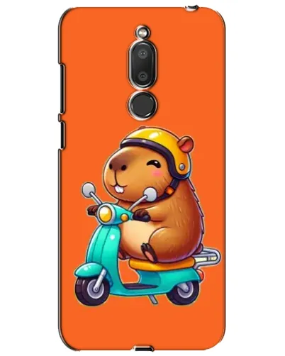 Чехол для Meizu M6T (Meilan 6T) с картинкой «Капибара на скутере» Чехол для Meizu M6T (Meilan 6T) с картинкой «Капибара на скутере»