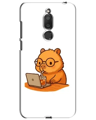 Чехол для Meizu M6T (Meilan 6T) с картинкой «Капибара с ноутбуком» Чехол для Meizu M6T (Meilan 6T) с картинкой «Капибара с ноутбуком»