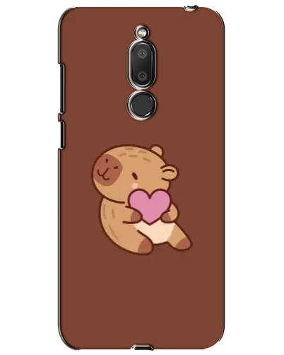Чехол для Meizu M6T (Meilan 6T) с картинкой «Капибара с сердцем» Чехол для Meizu M6T (Meilan 6T) с картинкой «Капибара с сердцем»