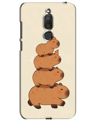 Чехол для Meizu M6T (Meilan 6T) с картинкой «Башня из капибар» Чехол для Meizu M6T (Meilan 6T) с картинкой «Башня из капибар»