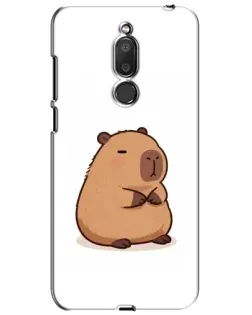 Чехол для Meizu M6T (Meilan 6T) с картинкой «Толстенькая капибара»
