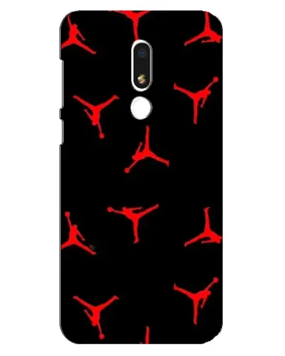 Чехол для Meizu M8 Lite с картинкой «Jordan Red Pattern» Чехол для Meizu M8 Lite с картинкой «Jordan Red Pattern»