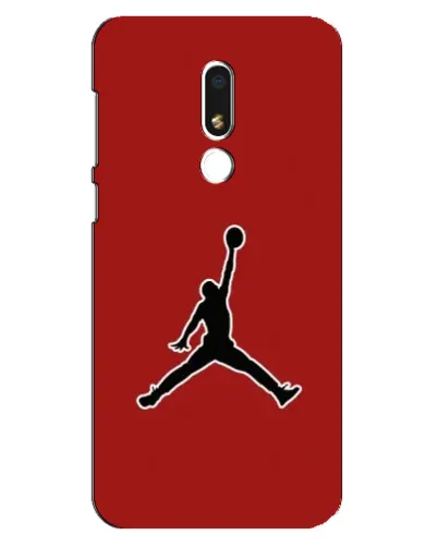 Чехол для Meizu M8 Lite с картинкой «Jordan Red Back» Чехол для Meizu M8 Lite с картинкой «Jordan Red Back»