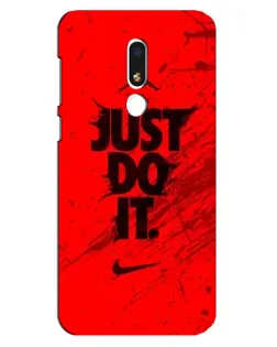 Чохол для Meizu M8 Lite з картинкою «Nike Just Do It»