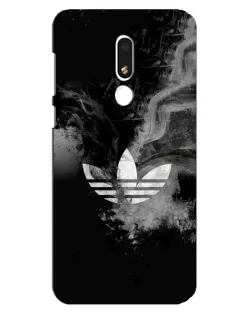 Чохол для Meizu M8 Lite з картинкою «Абстрактний дим Adidas»