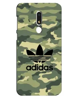 Чохол для Meizu M8 Lite з картинкою «Мілітарі стиль Adidas»