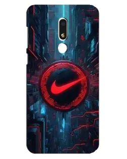 Чохол для Meizu M8 Lite з картинкою «Техногенний стиль Nike»