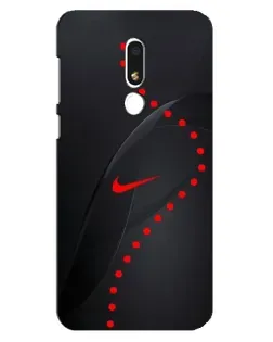 Чохол для Meizu M8 Lite з картинкою «Абстрактний дизайн Nike»