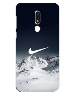 Чохол для Meizu M8 Lite з картинкою «Nike — зимові гори»