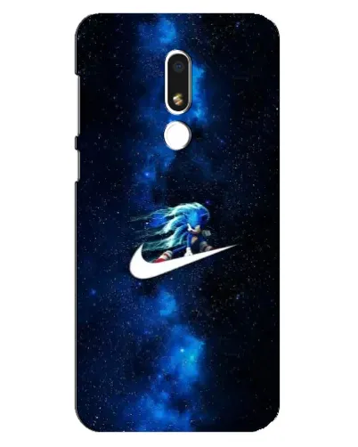 Чехол для Meizu M8 Lite с картинкой «Звездный путь Nike» Чехол для Meizu M8 Lite с картинкой «Звездный путь Nike»