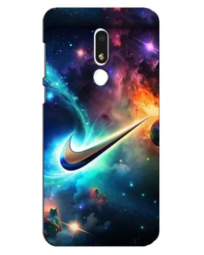 Чехол для Meizu M8 Lite с картинкой «Космический Nike Swoosh» Чехол для Meizu M8 Lite с картинкой «Космический Nike Swoosh»