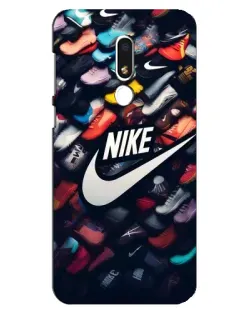 Чохол для Meizu M8 Lite з картинкою «Колекція кросівок Nike»