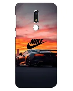 Чохол для Meizu M8 Lite з картинкою «Nike та суперкар»