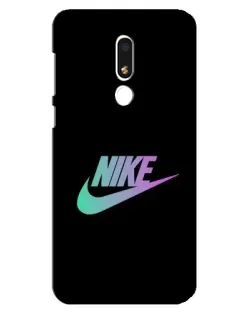 Чохол для Meizu M8 Lite з картинкою «Nike — міська ніч»