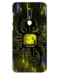 Чохол для Meizu M8 Lite з картинкою «Nike — золота іскра»