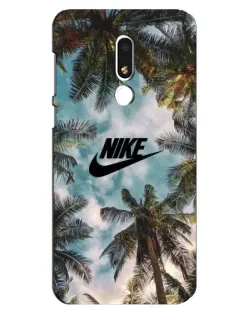 Чохол для Meizu M8 Lite з картинкою «Тропічний принт Nike»